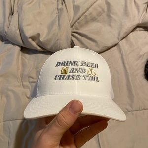 Drink beer and chase tail fishing hat bass pro